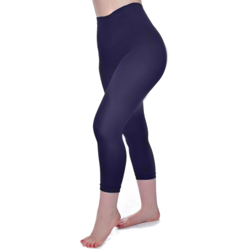 Se Capri Leggings - Navy hos Amamiko