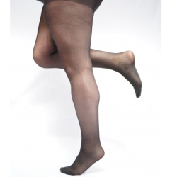 Luxury Black Curvy Super Stretch Strømpebukser i store størrelser