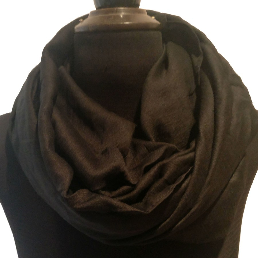 Bomulds Tørklæde - Black