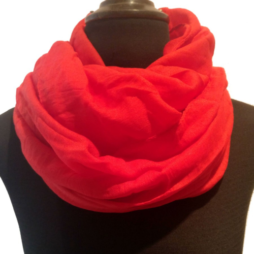 Bomulds Tørklæde - Red