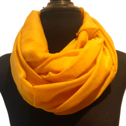 Bomulds Tørklæde - Ochre