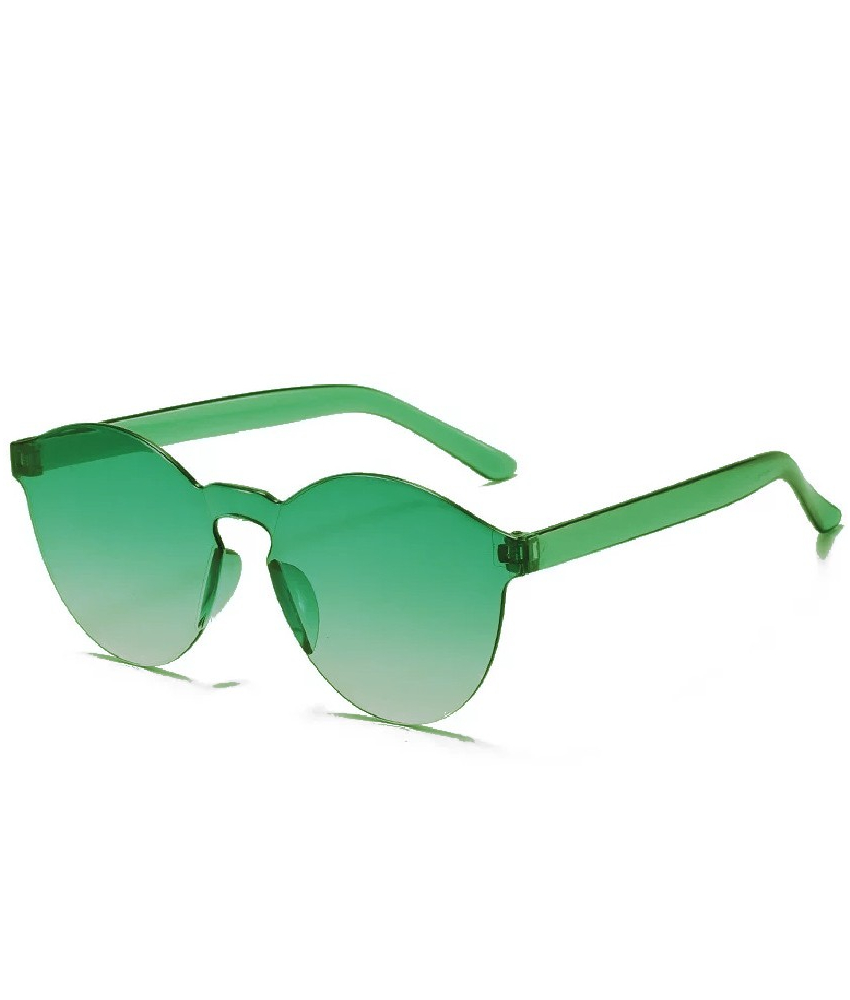 Solbriller med grønne glas