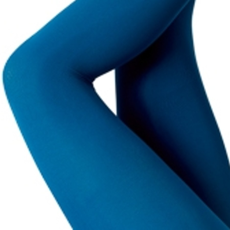 Amelie Blue Petrol Strømpebukser 40 denier fra Festival Strømper