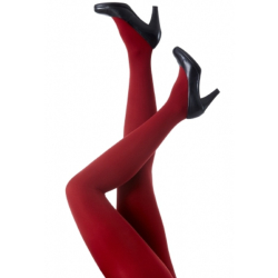 Amelie Winter Red Strømpebukser 40 denier fra Festival Strømper