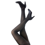 Sort Glimmer Strømpebukser - 96332 fra Festival Strømper