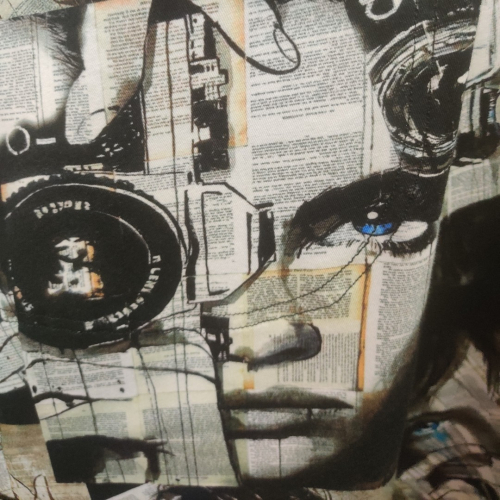 Takasaki Analog Lady. Kjole i store størrelser fra Amamiko