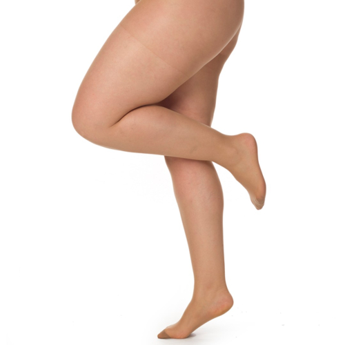 Luxury Sun Tan Curvy Super Stretch Strømpebukser i store størrelser fra Pamela Mann