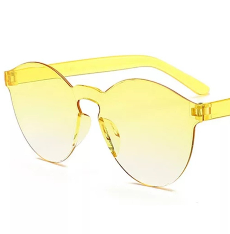 Solbriller med gule glas