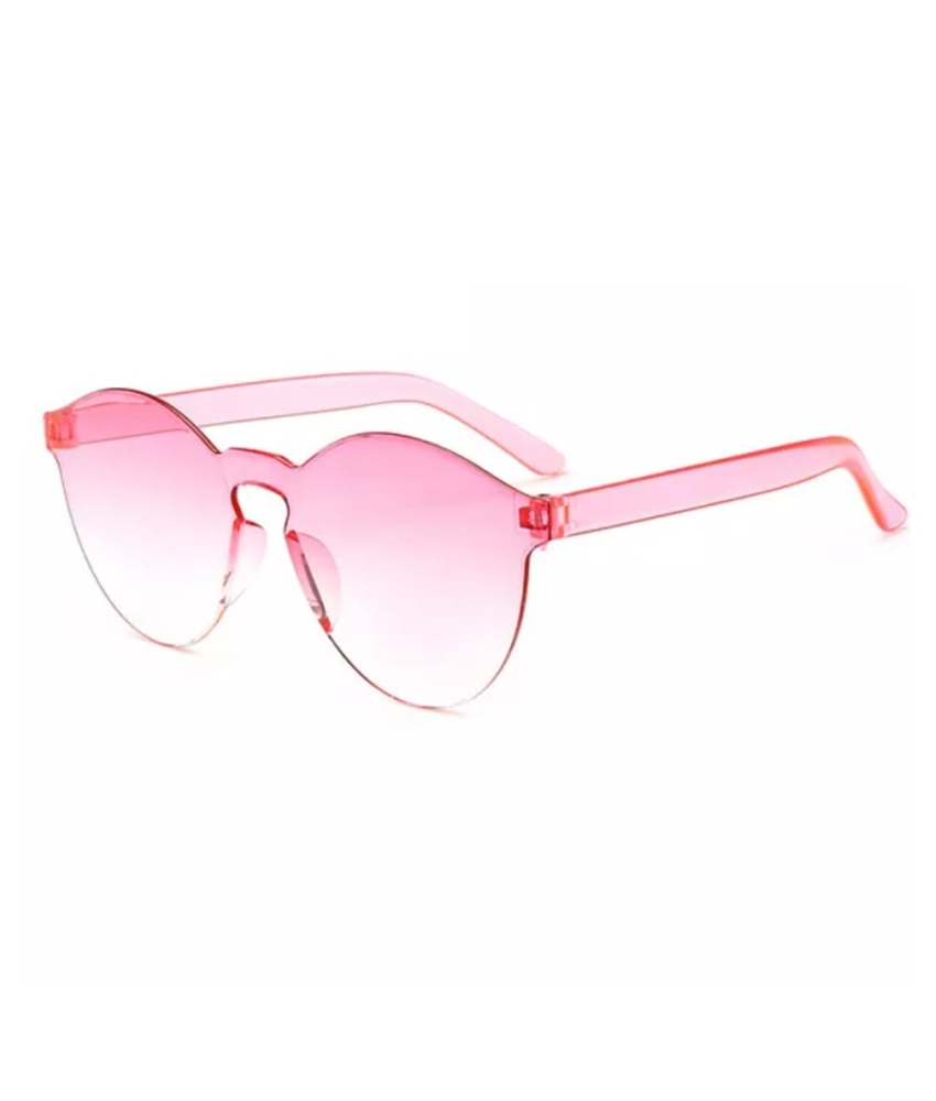 Solbriller med pink glas