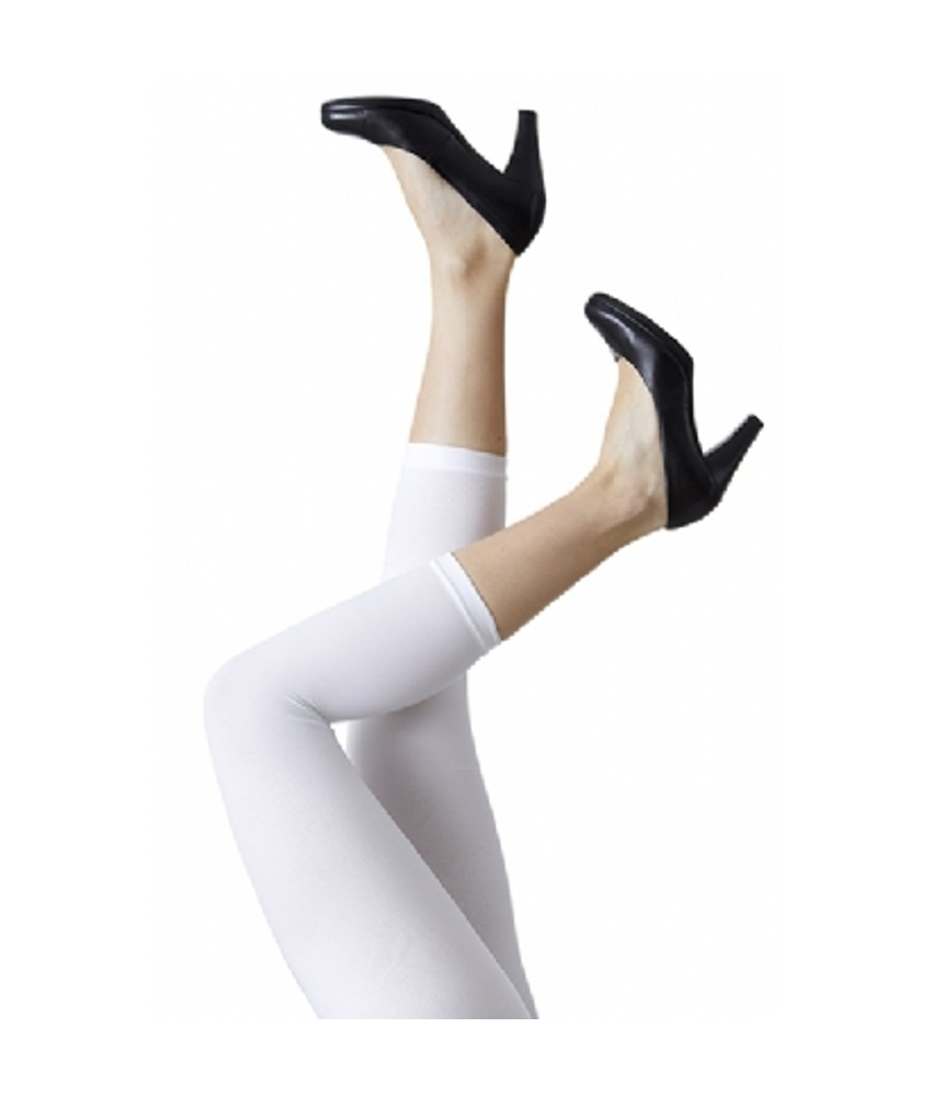 White Amelie 3/4 Leggings - 96120 fra Festival Strømper