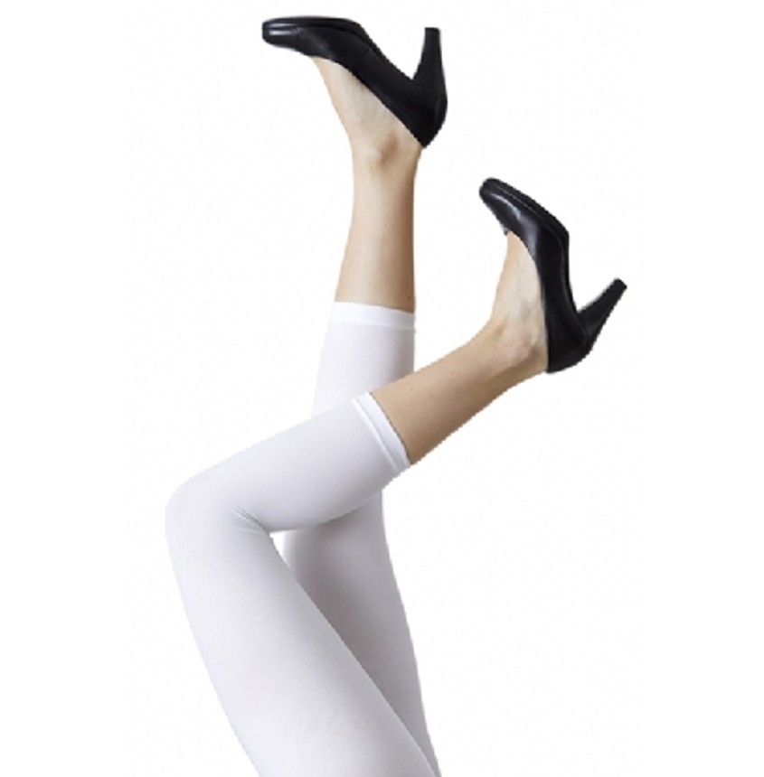 White Amelie 3/4 Leggings - 96120 fra Festival Strømper