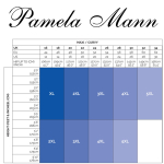 Størrelses skema Pamela Mann Curvy Super Stretch