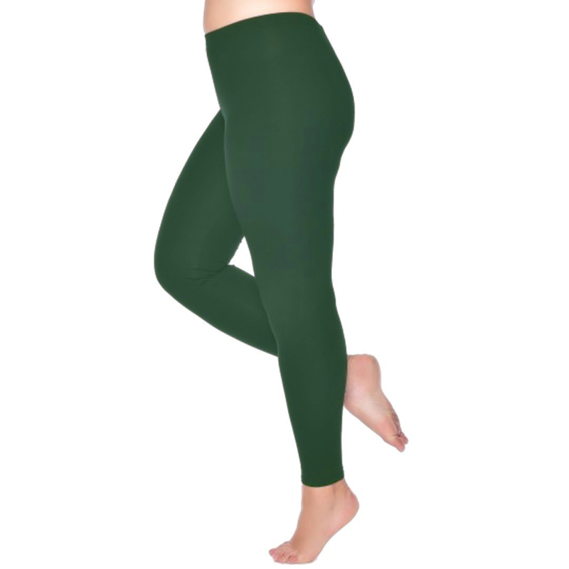 Se Lange leggings - Forest Green 50 Denier hos Amamiko