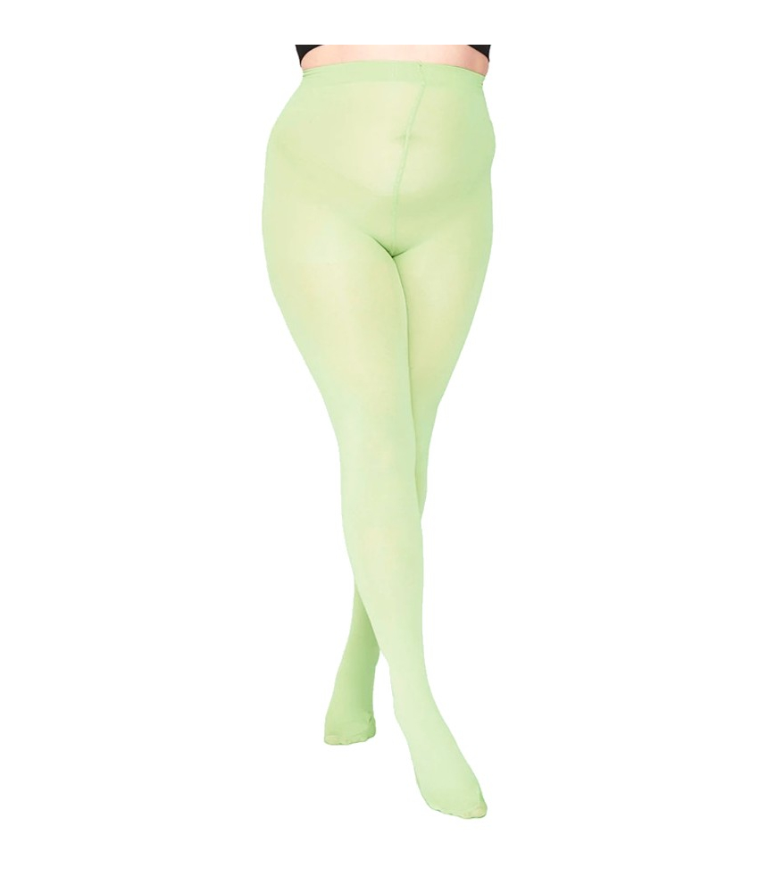 Sage Green 50 Denier Curvy Super Stretch Strømpebukser fra Pamela Mann