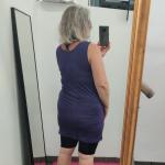 Bamboo Tank Top Purple. Top i store størrelser fra Amamiko