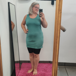 Bamboo Tank Top Ocean. Top i store størrelser fra Amamiko