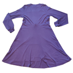 Bamboo Cardigan Purple. Lang cardigan i store størrelser fra Amamiko