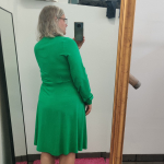 Bamboo Cardigan Green. Cardigan i store størrelser fra Amamiko