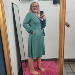 Bamboo Cardigan Ocean. Cardigan i store størrelser fra Amamiko