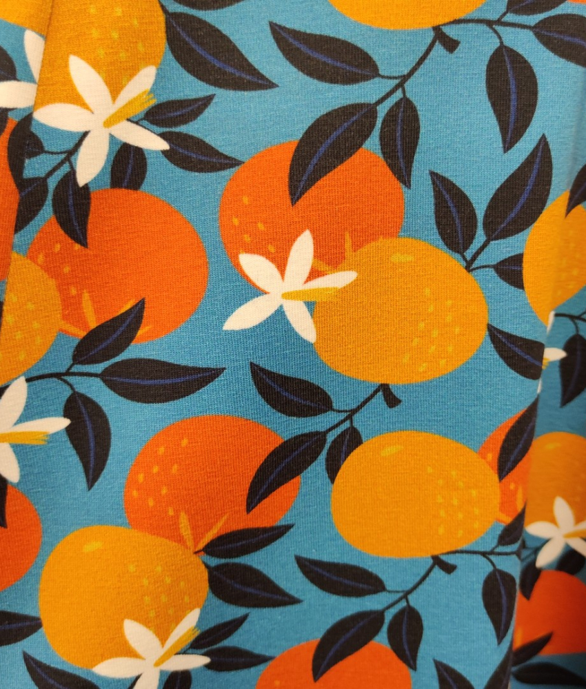 Ojo Orange Blossom. Plus size kjole fra Amamiko.