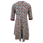 Ojo White Flowers. Plus size kjole fra Amamiko.