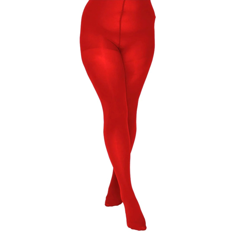 Billede af Ruby Red 90 Denier Curvy Super Stretch Strømpebukser