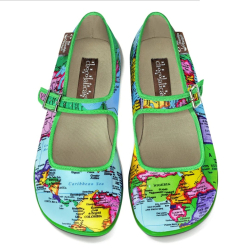 Bon Voyage Mary Jane Sko fra Hot Chocolate Design