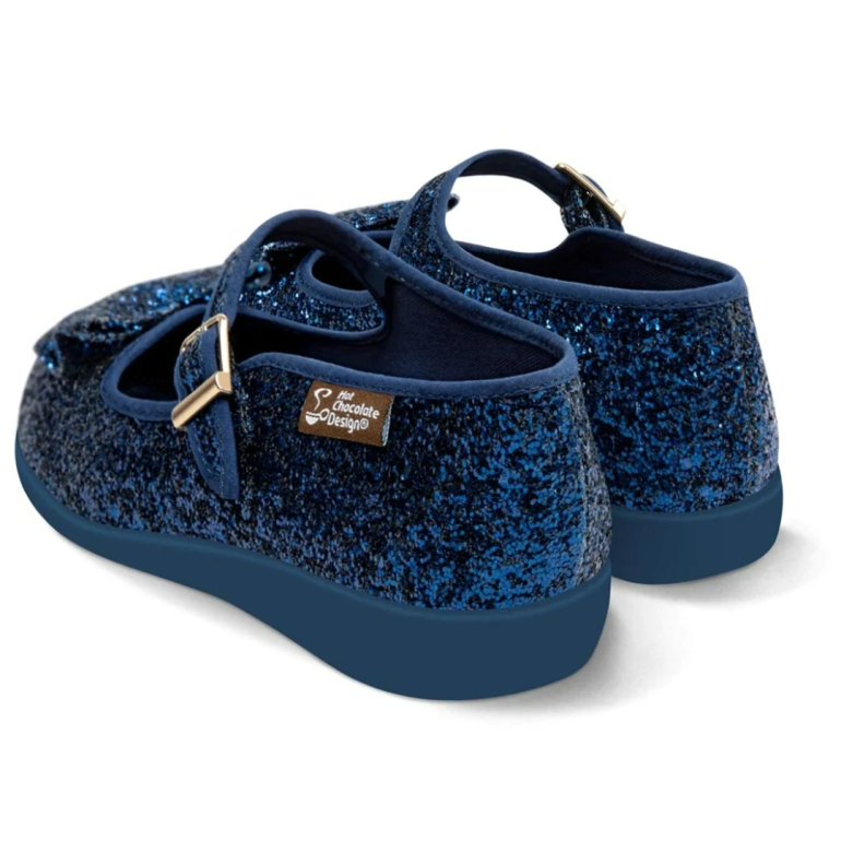 Blue Diamond Mary Jane Sko fra Hot Chocolate Design