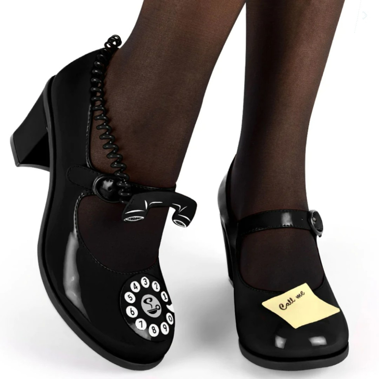 Call Me Midi Heels sko fra Hot Chocolate Design