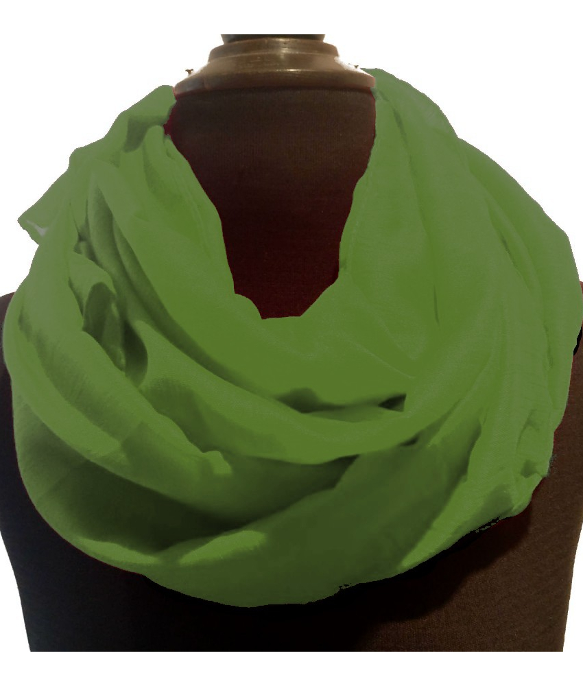 Lysegrønt Tørklæde i 100% bomuld