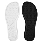 Harmony - Sort hvide Mary Jane Sko med noder fra Hot Chocolate Design