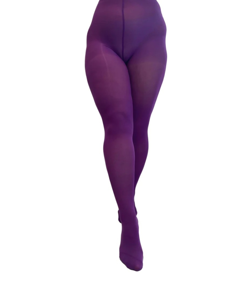 Violet 50 Denier Curvy Super Stretch Strømpebukser