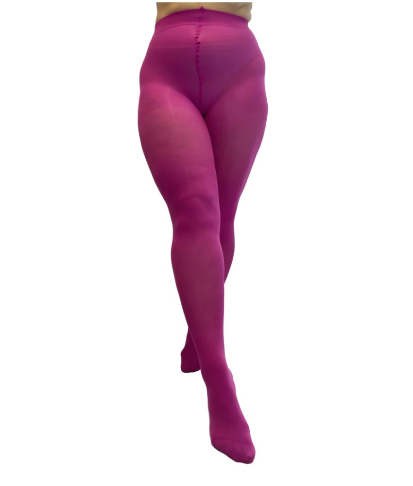 Fuchsia 50 Denier Curvy Super Stretch Strømpebukser