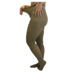 Khaki 50 Denier Curvy Super Stretch Strømpebukser