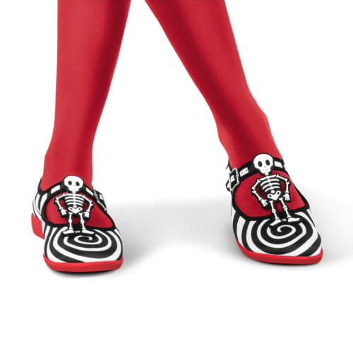 Crazy Bones Mary Jane Sko fra Hot Chocolate Design