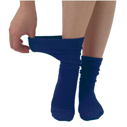 Navy Bambus sokker med ekstra vidde fra Pamela Mann