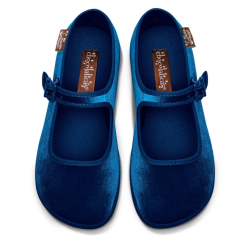 Curacao Blue Mary Jane Sko fra Hot Chocolate Design