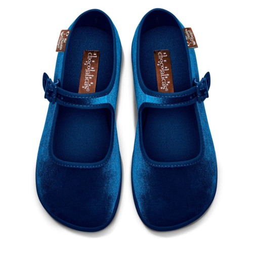 Curacao Blue Mary Jane Sko fra Hot Chocolate Design