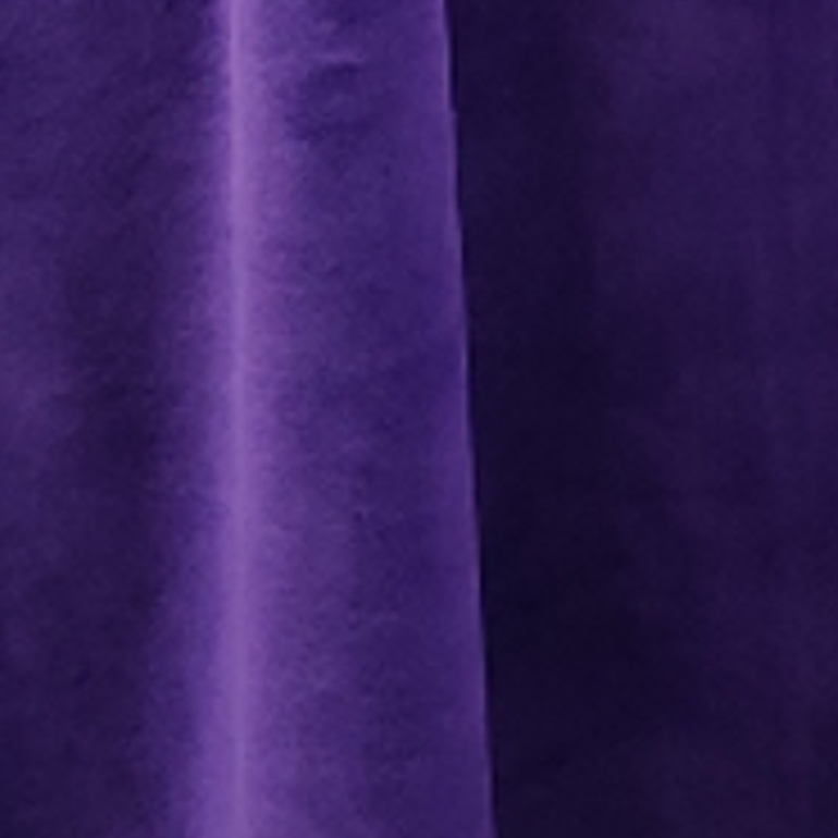 Plus size velour kjole - Tulla Purple Velvet