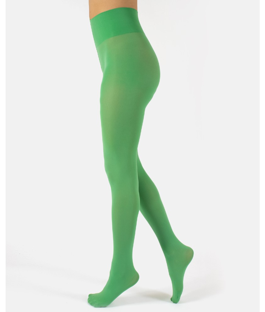 Green Briar Dublin ECO 70 denier - Grønne Plus Size Strømpebukser