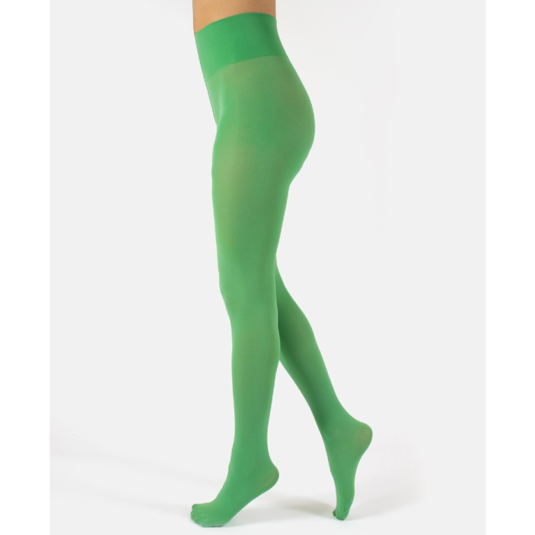 Green Briar Dublin ECO 70 denier - Grønne Plus Size Strømpebukser