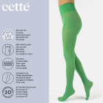 Green Briar Dublin ECO 70 denier - Grønne Plus Size Strømpebukser