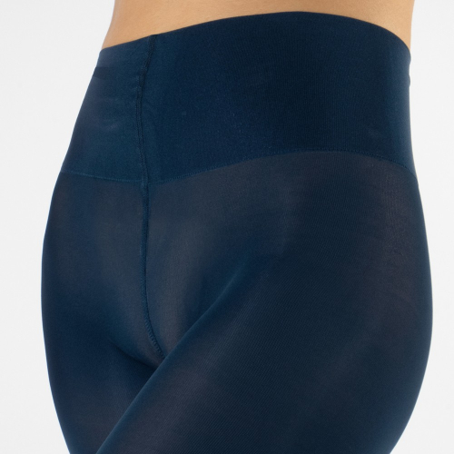 Marine Dublin ECO 70 denier - Mørkeblå Plus Size Strømpebukser