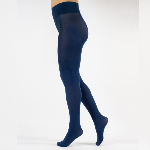 Marine Dublin ECO 70 denier - Mørkeblå Plus Size Strømpebukser