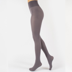 Excalibur Dublin ECO 70 denier - Stålgrå Plus Size Strømpebukser