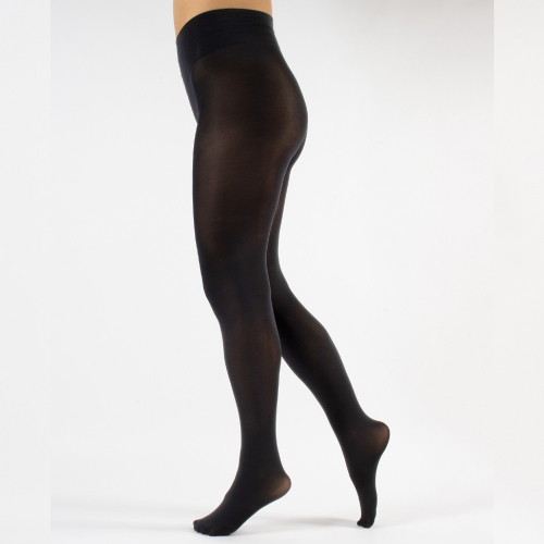 Black Dublin ECO 70 denier - Sorte Plus Size Strømpebukser