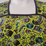 Keiko Don't Stop The Music. Bluse i store størrelser fra Amamiko