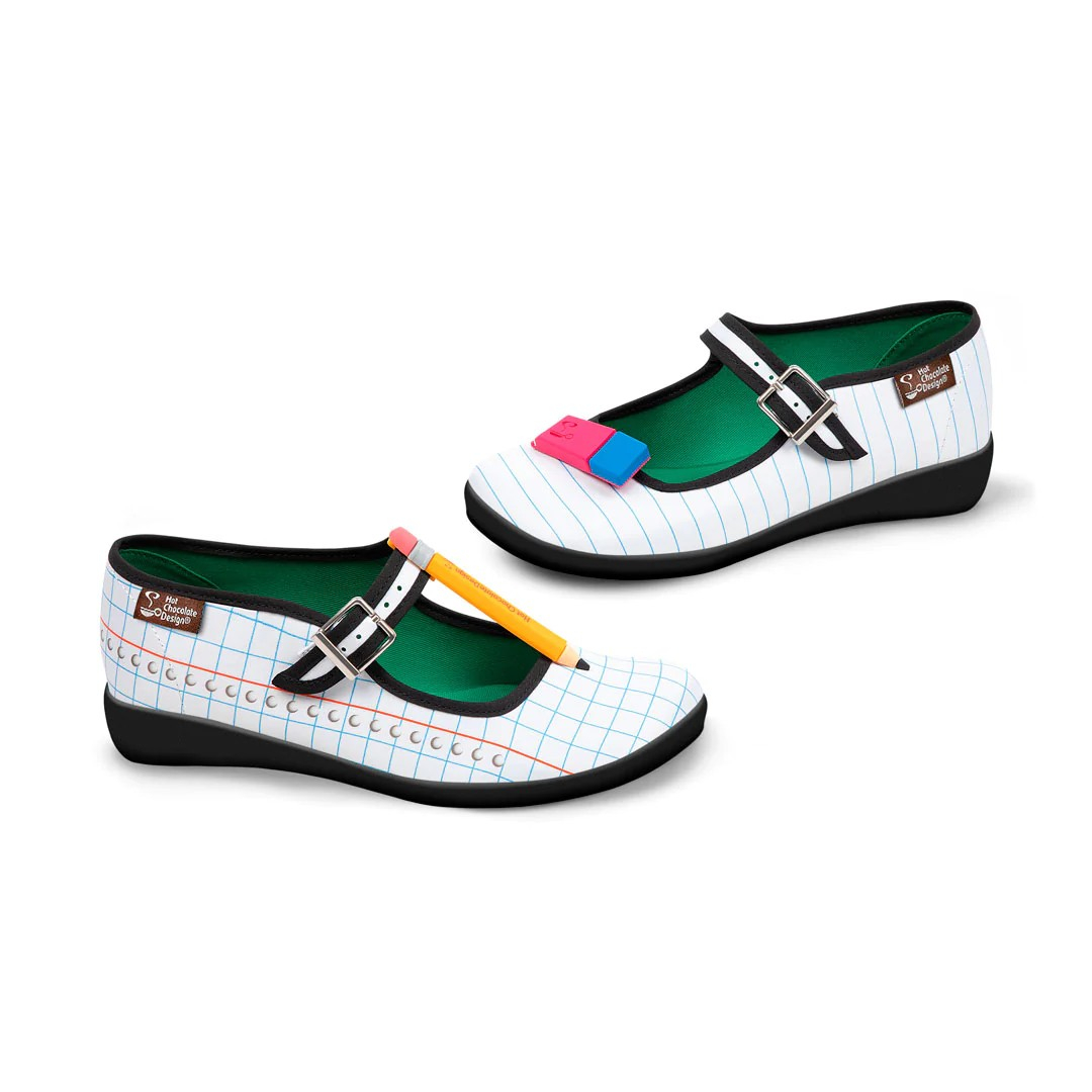 Teacher Mary Jane Sko fra Hot Chocolate Design