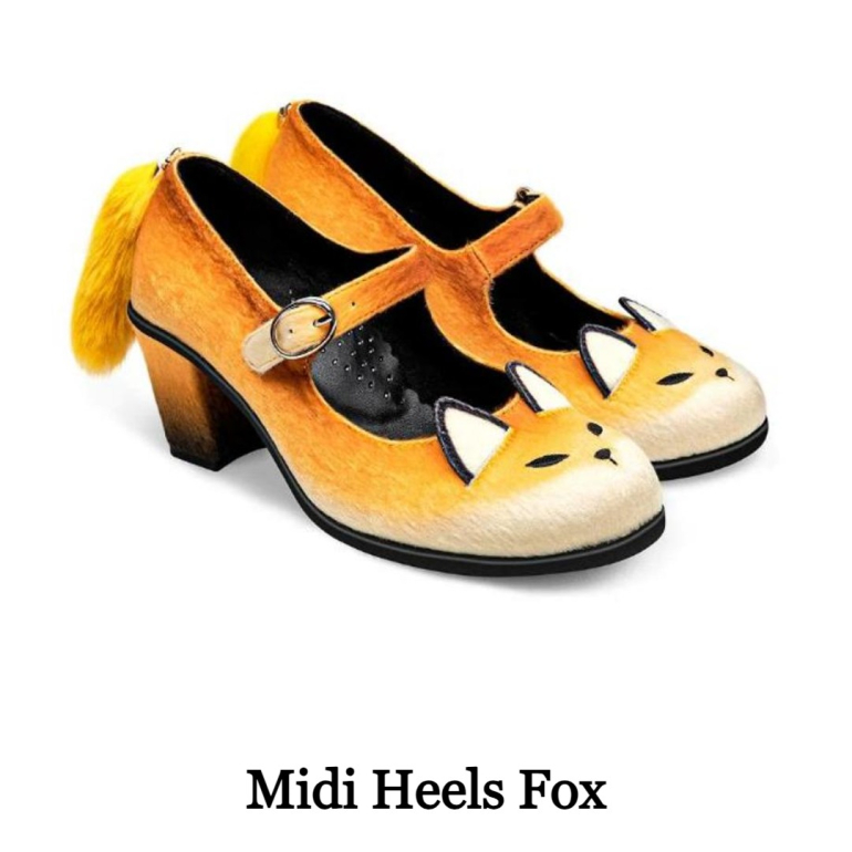 Fox Midi Heels sko fra Hot Chocolate Design