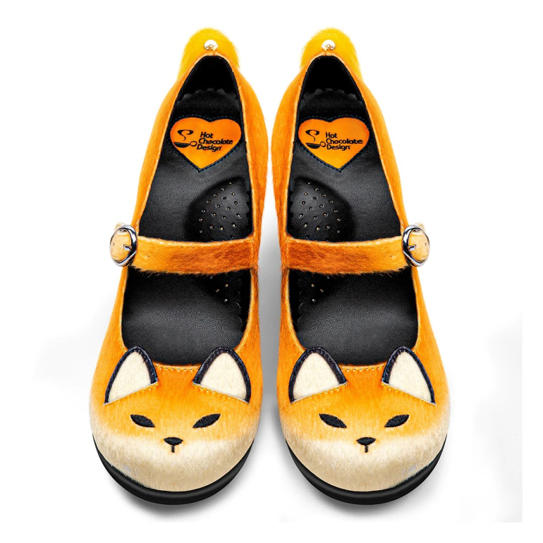 Fox Midi Heels sko fra Hot Chocolate Design